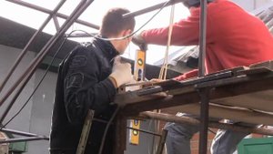Поликарбонат меняем навес в беседке 64м2 видео 2