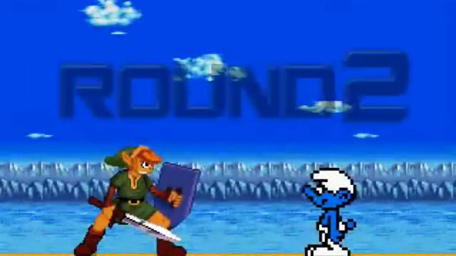 M.U.G.E.N Episode 1025 Link (Me) vs smurf смотреть онлайн