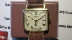 мои наручные механические часы Заря