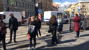 Закрыт вестибюль станции метро Достоевская(27.05.2022)