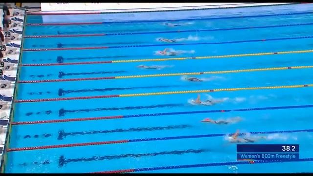 800 м вольный стиль Женщины Финал ИД22 смотреть онлайн