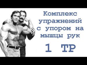 Комплекс упражнений с упором на мышцы рук (1 тр)