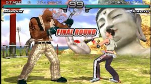 Tekken 5 Dark Resurrection PSP Marduk Story Mode Playthrough