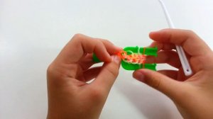 Сердце ангела из резинок на рогатке Angel heart for kids Rainbow loom bands tutorial DIY