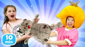 Принцесса Сина и кот Басик — Игры для девочек в Королевстве Сины — Развивающие видео про игрушки