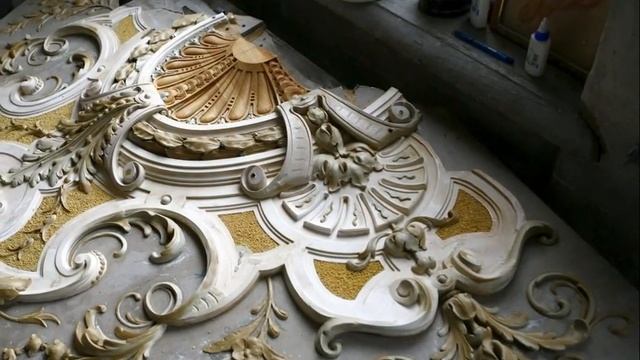 Лепнина в интерьере. Мотивы ренессанса. смотреть онлайн