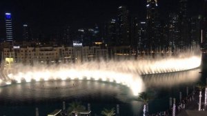 Музыкальный фонтан Дубай ОАЭ. Burj Khalifa, Dubai Fountain