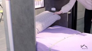 Модель "Трапани" - откидная кровать в шкафу-купе Stylint