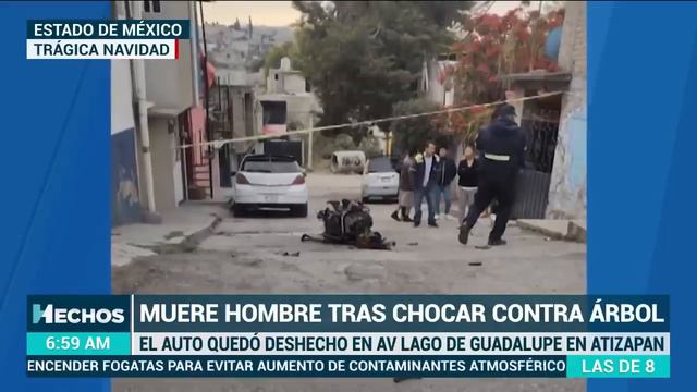 ¡QUEDÓ HECHO PEDAZOS! | Muestran nuevas imágenes del fatal accidente en Atizapan