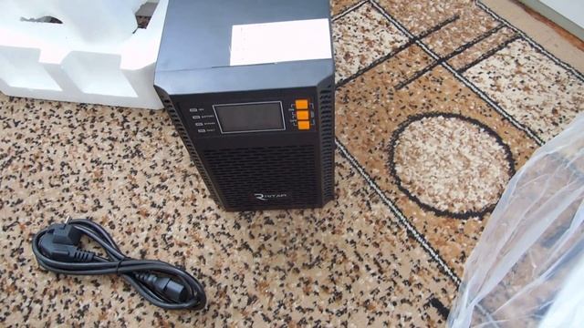 ДБЖ Ritar PT-1KS-LCD (900 Вт) не для домашнього використання смотреть онлайн