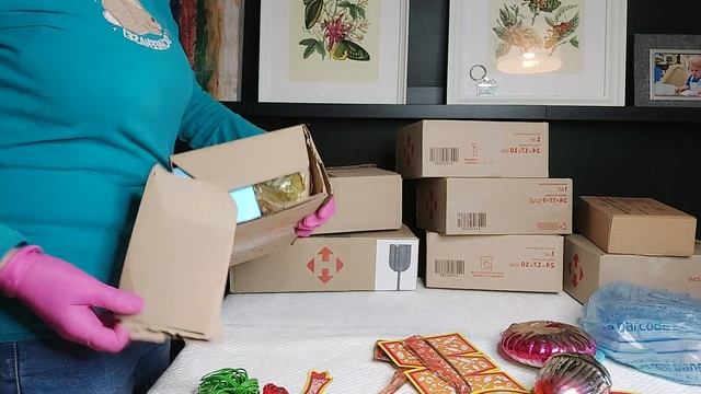 ?Распаковка посылки. советских елочных украшений, гирлянд, ватных игрушек. СССP смотреть онлайн