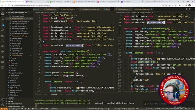 Week 8 - Implement Users Profile Page смотреть онлайн