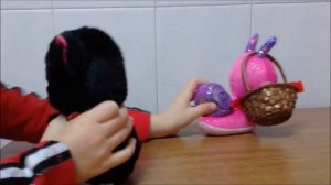 Мягкие игрушки улитка и летучая мышь,отзыв