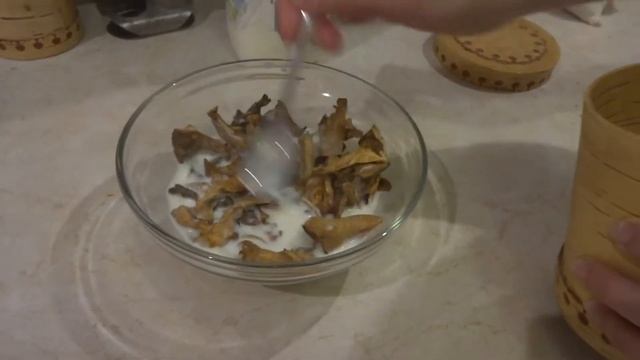 Как сушеные грибы превратить в свежие смотреть онлайн