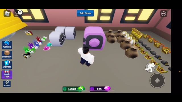 Opening new gem safe! Roblox Bid Battles смотреть онлайн