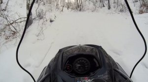 Поездка на берег Драверта, снегоход Тайга Патруль 550 swt.