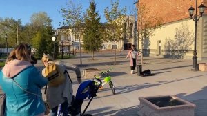 Девушка классно играет на скрипке (г. Стерлитамак)