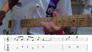 Eiffel 65 - Blue (Da Ba Bee) Guitar Cover + Tabs