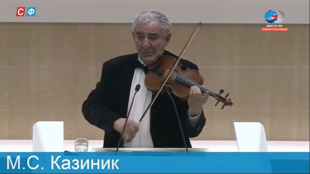 Скрипка. М.С. Казиник о скрипке.