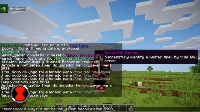 EU JUNTEI AS DUAS MELHORES ADDON DE BEN 10 NO MINECRAFT 1.12.2!! смотреть онлайн