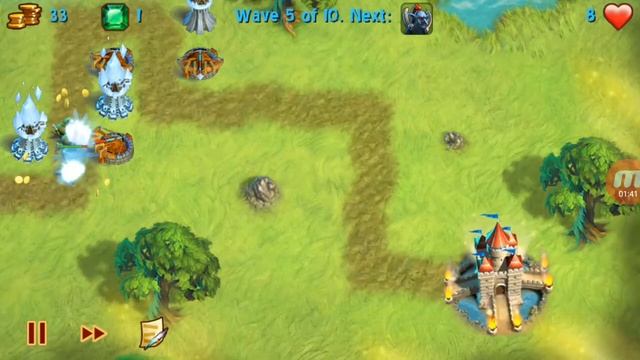 Let's Play - Towers N' Trolls, Level 1-1, Lonely Forest смотреть онлайн