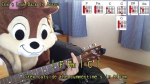 Don't Look Back In Anger／OASIS／Guitar Chords