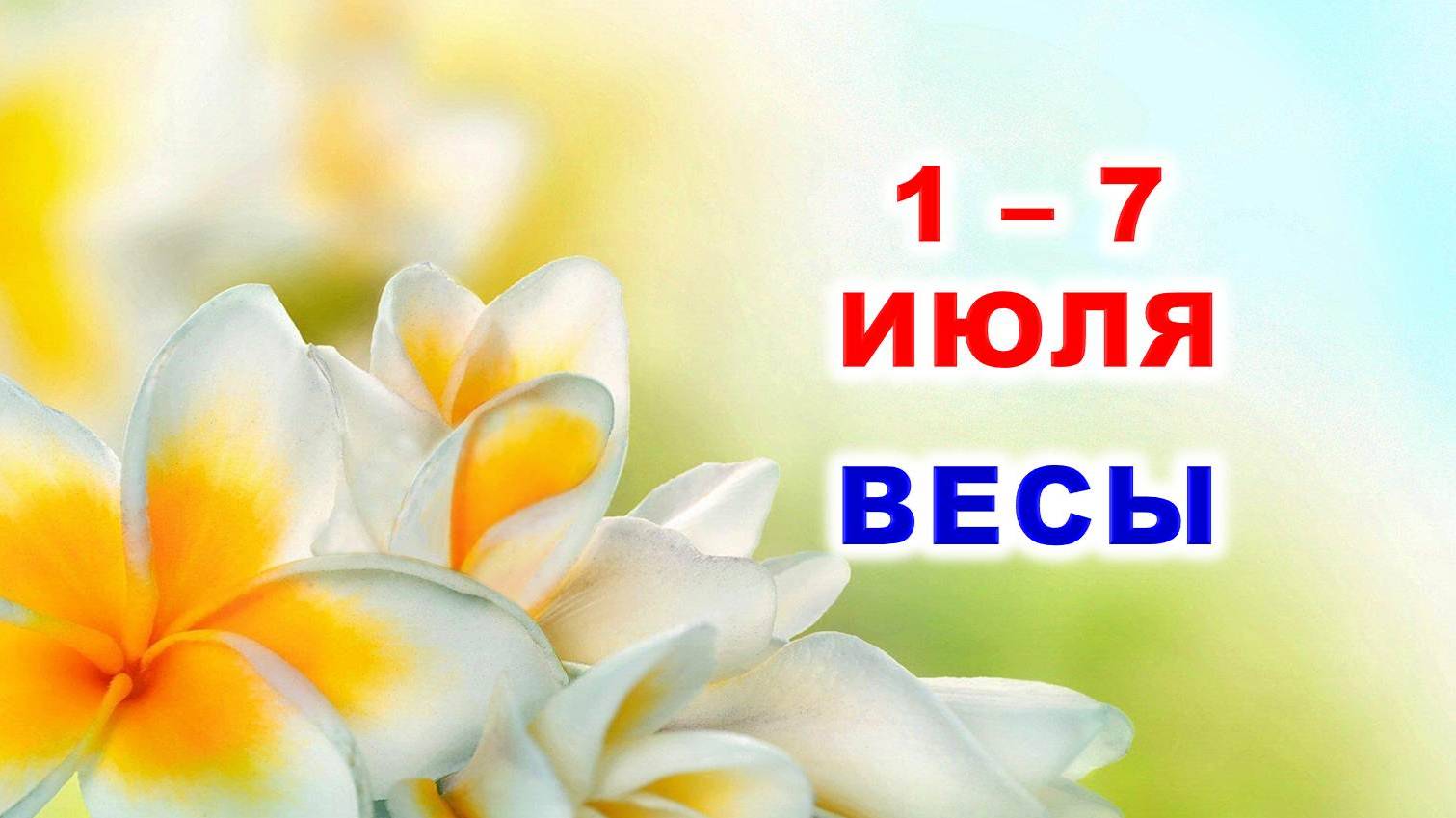 ♎ ВЕСЫ. 🏵 С 1 по 7 ИЮЛЯ 2024 г. 🌞 Таро-прогноз 🌟