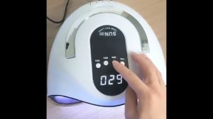 Бюджетная крутая лампа для маникюра и сушки ногтей SUN S9- 120 в