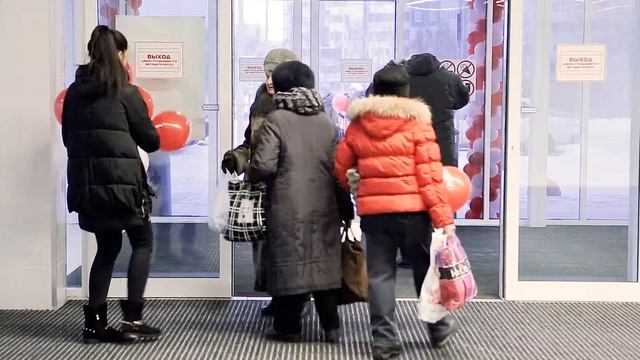 Открытие гипермаркета Магнит в Кемерово #ВидеоПилот & #RеактивPRO