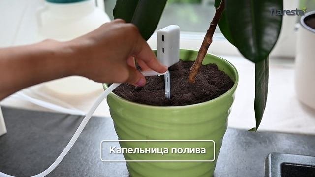 Инструкция по эксплуатации автоматической системы полива растений Flaresta
