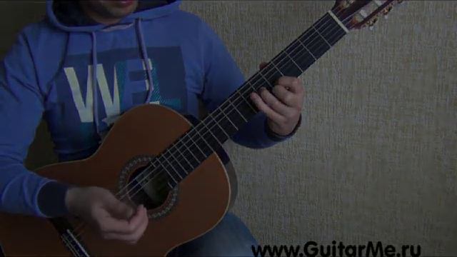 Мелодия NOKIA TUNE для двух Гитар - видео урок 1/2. GuitarMe School | Александр Чуйко