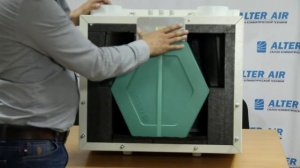 Приточно-вытяжная установка с пластинчатым рекуператором Elicent AERA