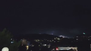 Гроза над ночным Кисловодском