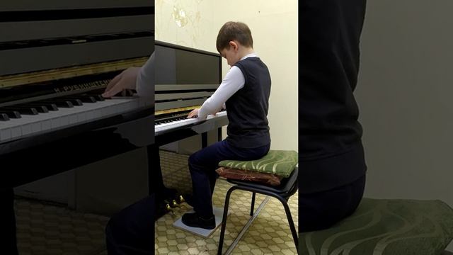 Рыбкин Андрей МБУ ДО "ДШИ №5" К. Дебюсси "Маленький негритёнок", В. Калинников "Грустная песенка" смотреть онлайн