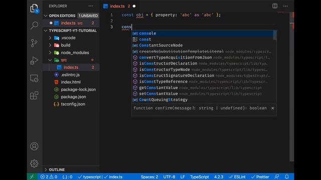 TypeScript For Beginners - Literal Types, Inference and Enums