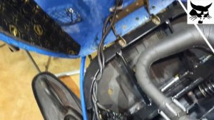 Запуск и подкапотное на Рысь 500М. Проводка и запуск снегохода