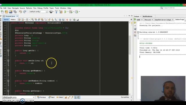CRUD con java EE смотреть онлайн