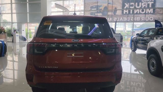 2024 NEXT GEN FORD EVEREST 4X2 TITANIUM AUTOMATIC COLOR SEDONNA ORANGE смотреть онлайн