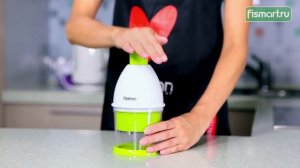 Измельчитель-чоппер для лука и овощей Fissman видеообзор (8632) | Fismart.ru