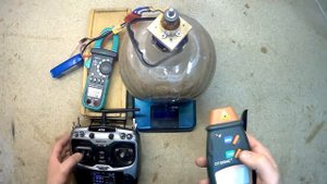 тест мотора 2212 930kv