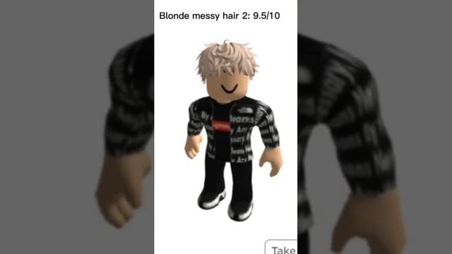 Rating messy hair, that cost less than 16 robux! Links in desc! #roblox #robloxhair #shorts