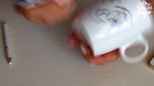 6 способов как оформить кружку быстро и просто. Мастер класс для начинающих. DIY смотреть онлайн