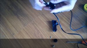 How to install foldable TFT color LCD car reverse rear view monitor