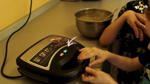 Банановые вафли в мультипекаре