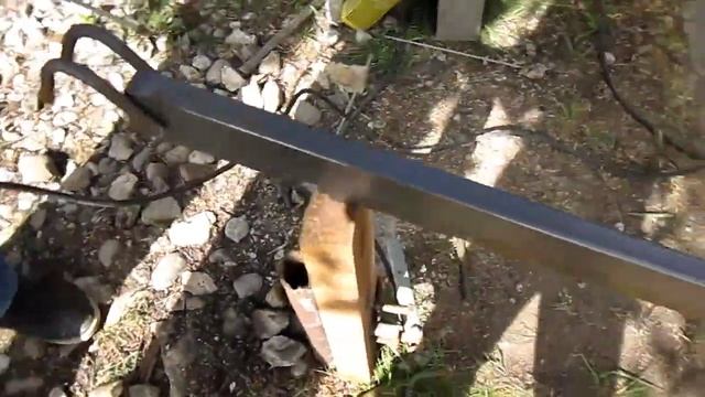 Ригель для строительных лесов, сделай сам.