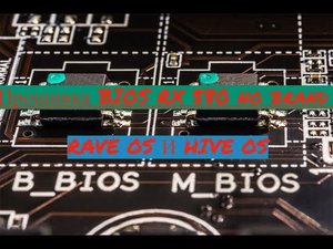 Прошивка биоса и подбор таймингов 580 no brand на RAve os и Hive os
