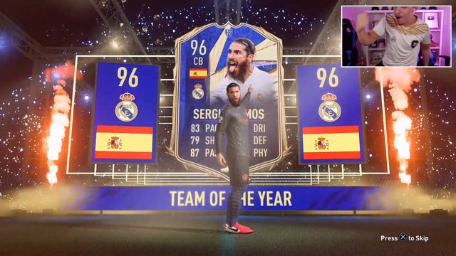 TOTY IN PACK !!! FIFA 21 PACK OPENING смотреть онлайн