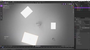 Трехточечное освещение в Blender