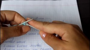 Вязание спицами:простой, ажурный узор,который хорошо подходит для мохера!