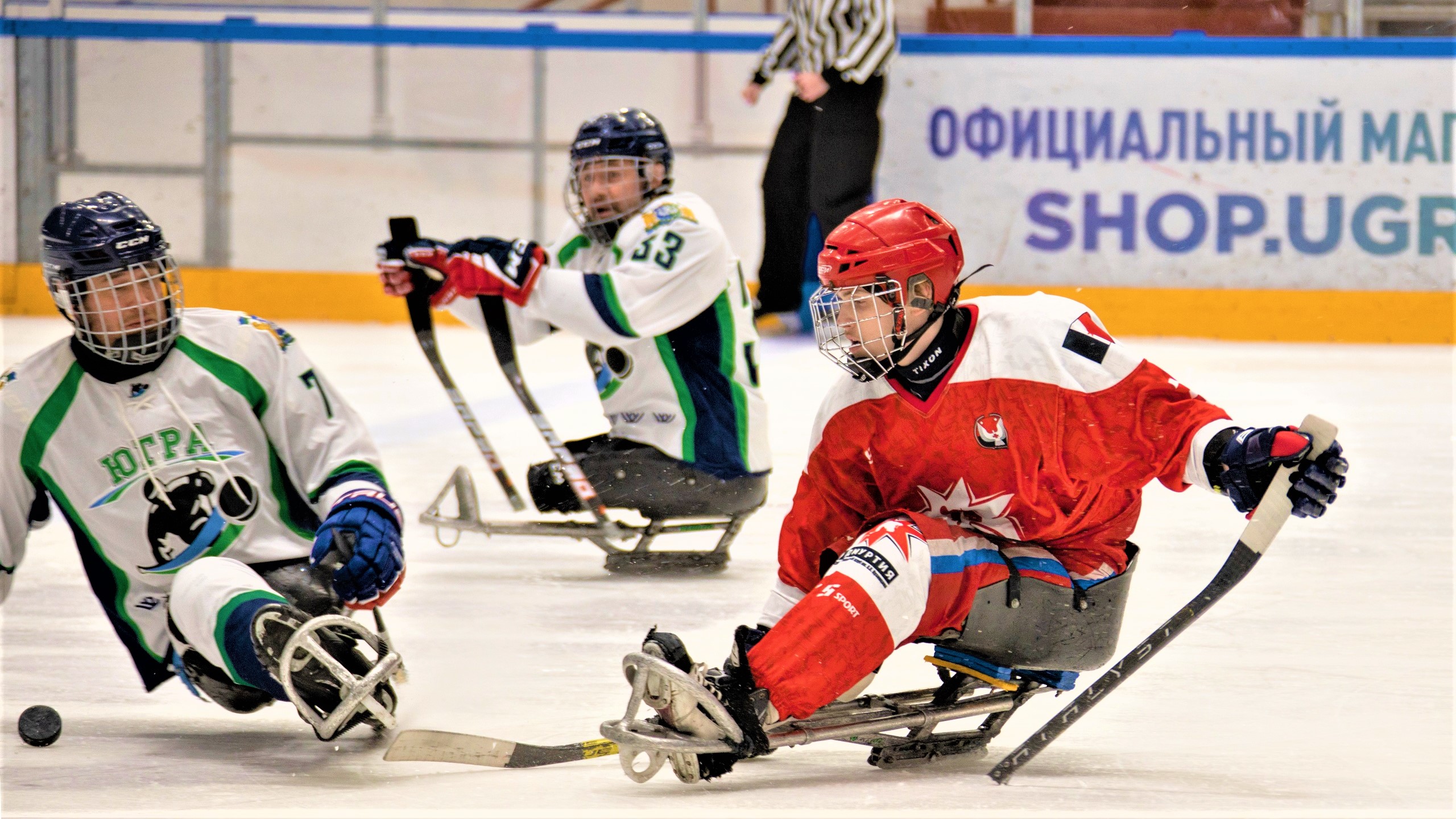 Следж хоккей 1996 Швеция команда чемпион